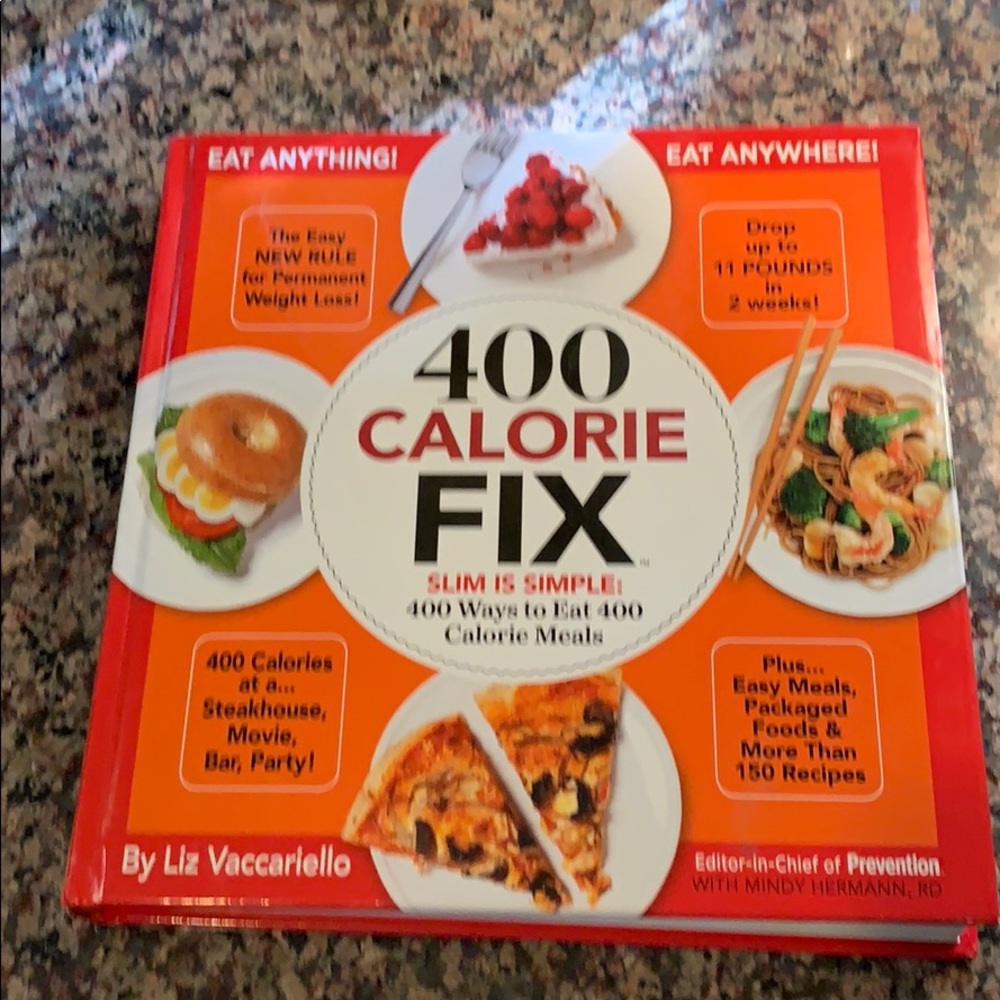 400 Calorie Fix Cookbook by Liz Vaccariello.